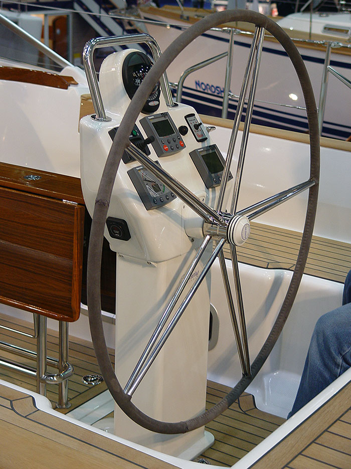 Jefa H400 hydraulic steering pedestals