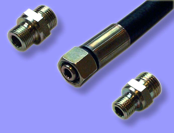 Hydraulic fittings and hoses