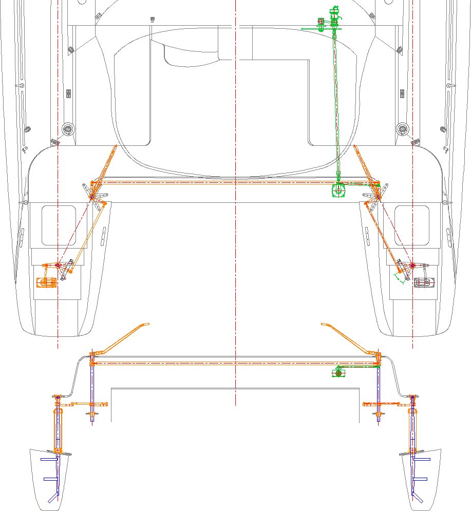 Boat Bonding System Diagram