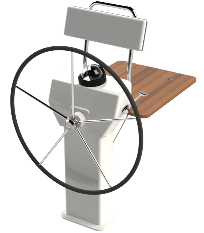 Jefa WP300 cable steering pedestals